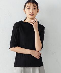 COMME CA ISM / コムサイズム カットソー | ハイネック　リブカットソー