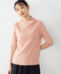 COMME CA ISM / コムサイズム カットソー | ハイネック　リブカットソー