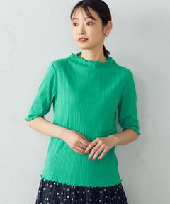 COMME CA ISM / コムサイズム カットソー | ハイネック　リブカットソー