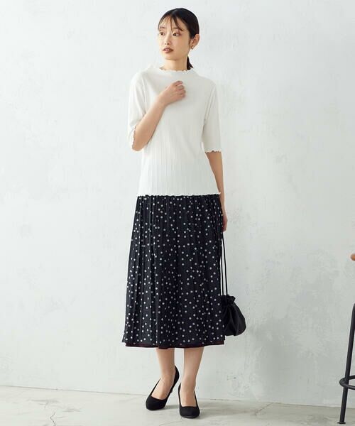 COMME CA ISM / コムサイズム カットソー | ハイネック　リブカットソー | 詳細1