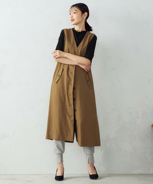 COMME CA ISM / コムサイズム カットソー | ハイネック　リブカットソー | 詳細3