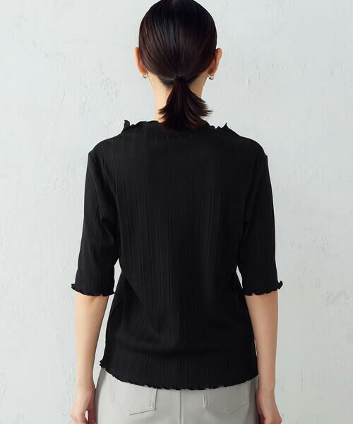 COMME CA ISM / コムサイズム カットソー | ハイネック　リブカットソー | 詳細7