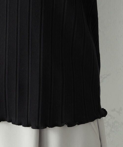 COMME CA ISM / コムサイズム カットソー | ハイネック　リブカットソー | 詳細10