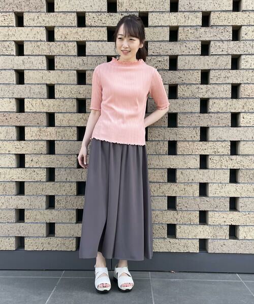 COMME CA ISM / コムサイズム カットソー | ハイネック　リブカットソー | 詳細13