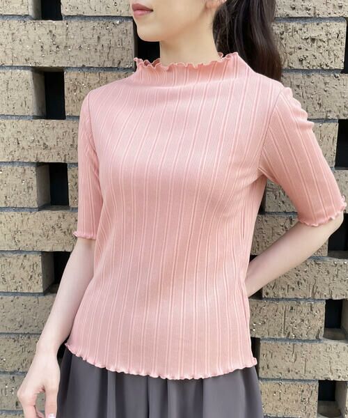 COMME CA ISM / コムサイズム カットソー | ハイネック　リブカットソー | 詳細15