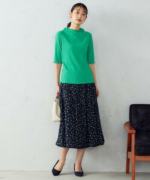 COMME CA ISM / コムサイズム カットソー | ハイネック　リブカットソー | 詳細17