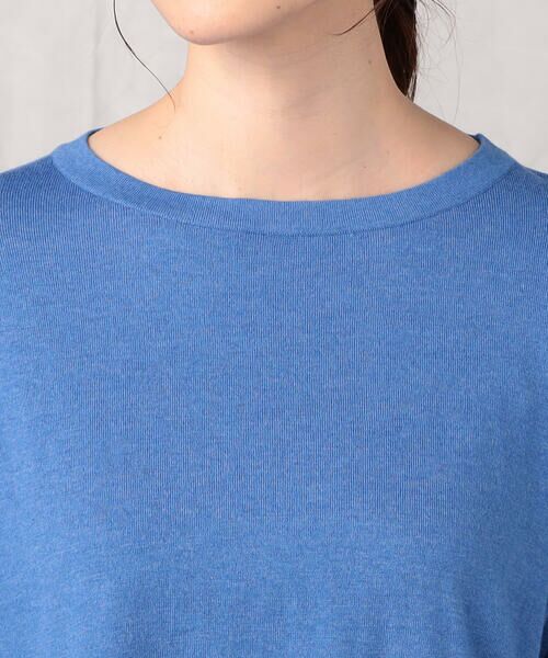COMME CA ISM / コムサイズム ニット・セーター | 【ウォッシャブル】シルク混　五分袖ニット | 詳細13