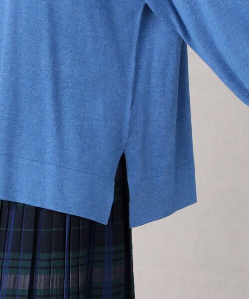 COMME CA ISM / コムサイズム ニット・セーター | 【ウォッシャブル】シルク混　五分袖ニット | 詳細15