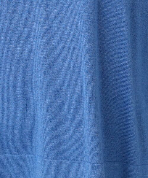 COMME CA ISM / コムサイズム ニット・セーター | 【ウォッシャブル】シルク混　五分袖ニット | 詳細16