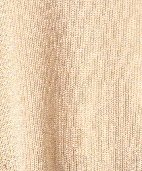 COMME CA ISM / コムサイズム ベスト | 深Vネック MIXニット ベスト | 詳細3