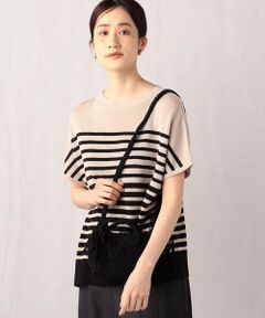 COMME CA ISM / コムサイズム トートバッグ | 【アップサイクル】手編み　ミニトートショルダー