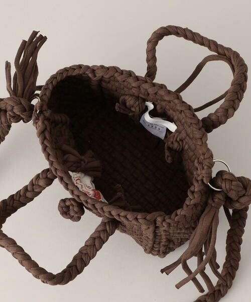 COMME CA ISM / コムサイズム トートバッグ | 【アップサイクル】手編み　ミニトートショルダー | 詳細10