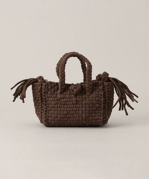COMME CA ISM / コムサイズム トートバッグ | 【アップサイクル】手編み　ミニトートショルダー | 詳細5