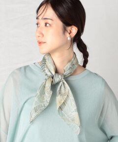 COMME CA ISM / コムサイズム バンダナ・スカーフ | モザイク柄 スカーフ