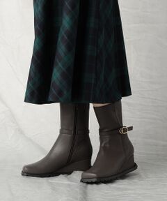 COMME CA ISM / コムサイズム ブーツ（ロング丈） | 飾りベルト付きミドルブーツ
