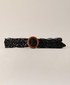 COMME CA ISM / コムサイズム ベルト・サスペンダー | マクラメベルト