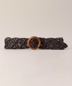 COMME CA ISM / コムサイズム ベルト・サスペンダー | マクラメベルト