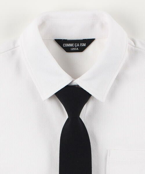 COMME CA ISM / コムサイズム シャツ・ブラウス | ネクタイ付き 半袖シャツ (100-130cm) | 詳細3