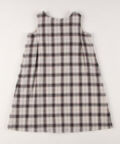 COMME CA ISM / コムサイズム ロング・マキシ丈ワンピース | くしゅっとチェック 2wayワンピース