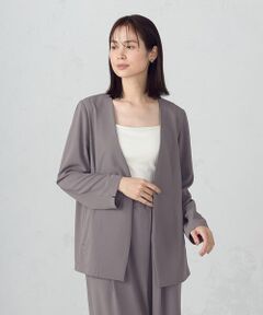 COMME CA ISM / コムサイズム ノーカラージャケット | 【UVカット・吸水速乾・接触冷感】kireri ノーカラージャケット / セットアップ対応