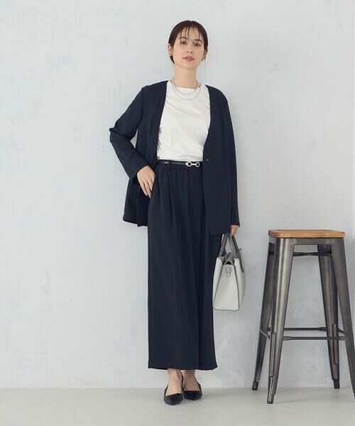 COMME CA ISM / コムサイズム ノーカラージャケット | 【UVカット・吸水速乾・接触冷感】kireri ノーカラージャケット / セットアップ対応 | 詳細4