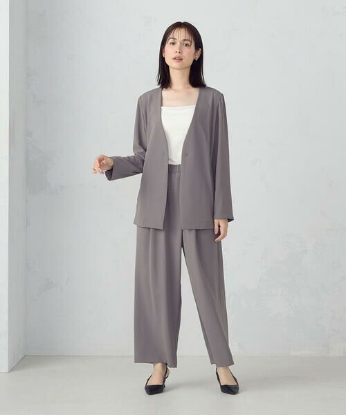 COMME CA ISM / コムサイズム ノーカラージャケット | 【UVカット・吸水速乾・接触冷感】kireri ノーカラージャケット / セットアップ対応 | 詳細11