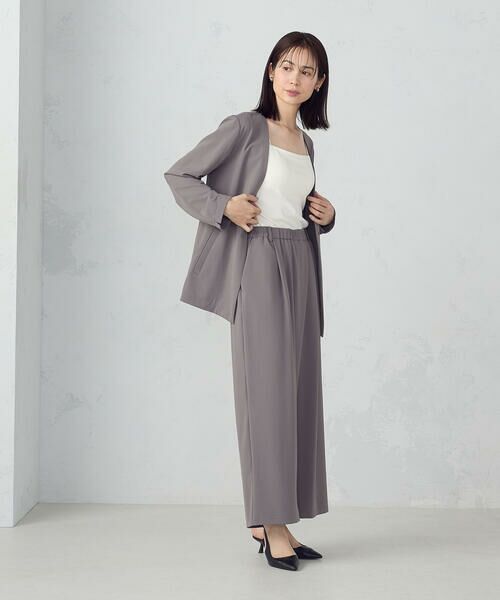 COMME CA ISM / コムサイズム ノーカラージャケット | 【UVカット・吸水速乾・接触冷感】kireri ノーカラージャケット / セットアップ対応 | 詳細13