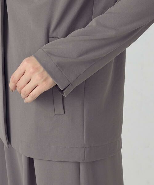 COMME CA ISM / コムサイズム ノーカラージャケット | 【UVカット・吸水速乾・接触冷感】kireri ノーカラージャケット / セットアップ対応 | 詳細22