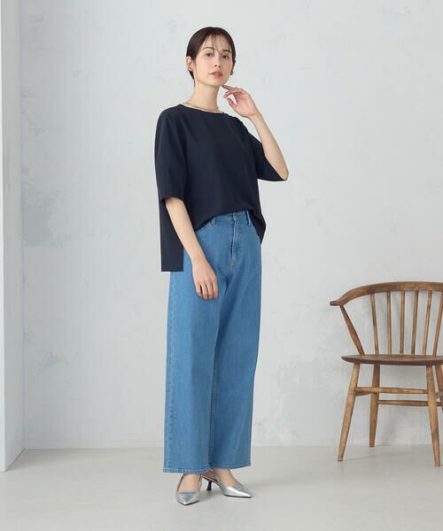 COMME CA ISM / コムサイズム シャツ・ブラウス | 【UVカット・吸水速乾・接触冷感】kireri ランタンスリーブ ブラウス / セットアップ対応 | 詳細2