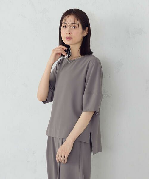 COMME CA ISM / コムサイズム シャツ・ブラウス | 【UVカット・吸水速乾・接触冷感】kireri ランタンスリーブ ブラウス / セットアップ対応 | 詳細15