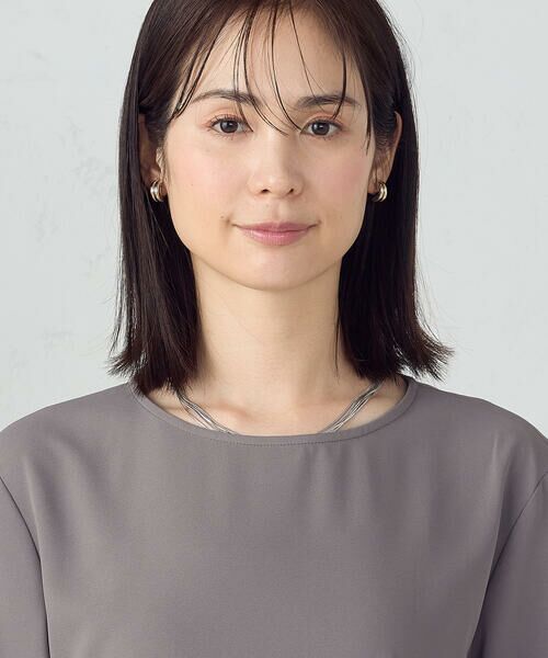 COMME CA ISM / コムサイズム シャツ・ブラウス | 【UVカット・吸水速乾・接触冷感】kireri ランタンスリーブ ブラウス / セットアップ対応 | 詳細20