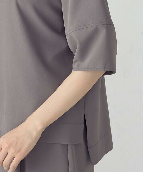 COMME CA ISM / コムサイズム シャツ・ブラウス | 【UVカット・吸水速乾・接触冷感】kireri ランタンスリーブ ブラウス / セットアップ対応 | 詳細22