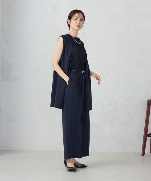 COMME CA ISM / コムサイズム その他パンツ | 【UVカット・吸水速乾・接触冷感】kireri ラップ風ワイドパンツ / セットアップ対応 | 詳細6