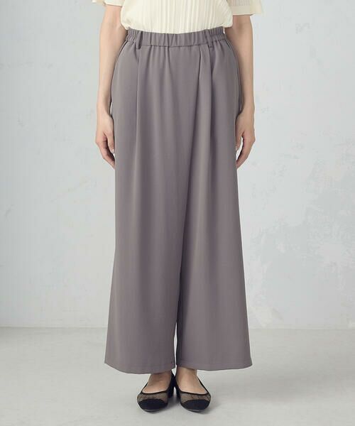 COMME CA ISM / コムサイズム その他パンツ | 【UVカット・吸水速乾・接触冷感】kireri ラップ風ワイドパンツ / セットアップ対応 | 詳細22