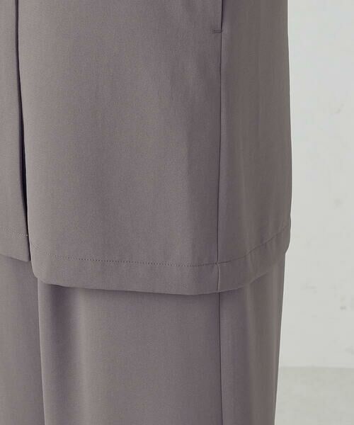 COMME CA ISM / コムサイズム ベスト | 【UVカット・吸水速乾・接触冷感】kireri ノーカラーロングジレ / セットアップ対応 | 詳細19