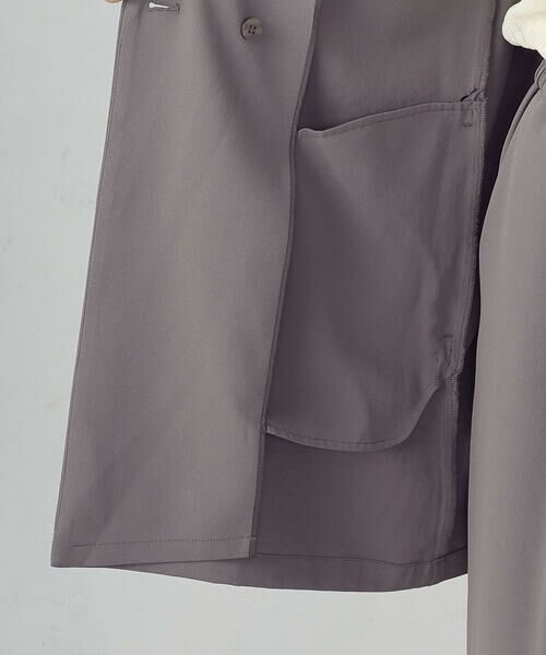 COMME CA ISM / コムサイズム ベスト | 【UVカット・吸水速乾・接触冷感】kireri ノーカラーロングジレ / セットアップ対応 | 詳細20