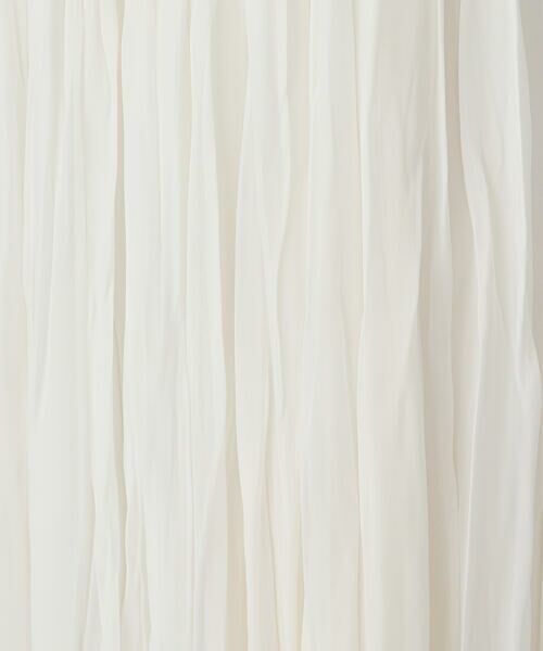 COMME CA ISM / コムサイズム ロング・マキシ丈スカート | シフォンジョーゼット クリンクルプリーツスカート | 詳細12