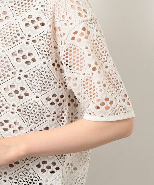 COMME CA ISM / コムサイズム カーディガン・ボレロ | クロップド丈 レース カーディガン | 詳細11