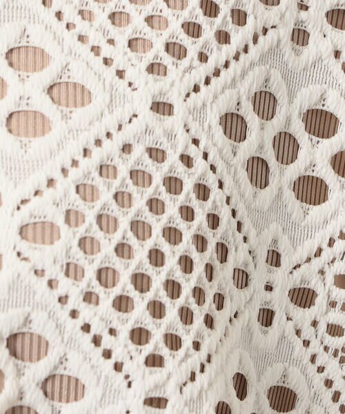 COMME CA ISM / コムサイズム カーディガン・ボレロ | クロップド丈 レース カーディガン | 詳細14