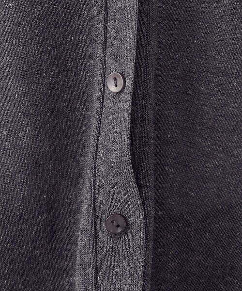 COMME CA ISM / コムサイズム カーディガン・ボレロ | リネン混カーディガン | 詳細15