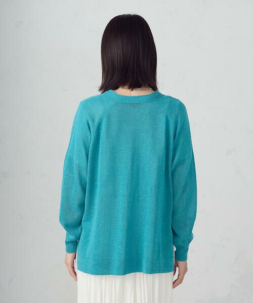 COMME CA ISM / コムサイズム カーディガン・ボレロ | リネン混カーディガン | 詳細25