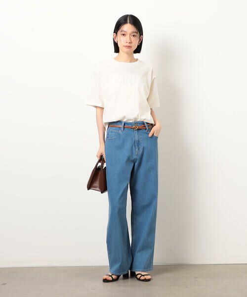 COMME CA ISM / コムサイズム カットソー | レース刺しゅう Tシャツ | 詳細2