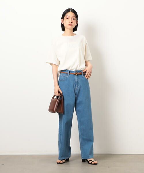 COMME CA ISM / コムサイズム カットソー | レース刺しゅう Tシャツ | 詳細3