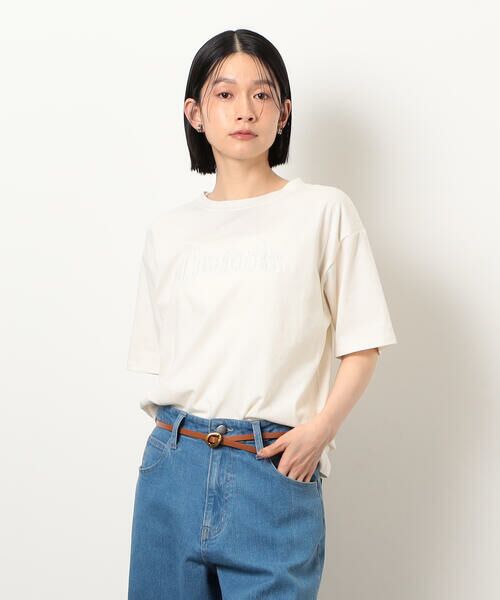 COMME CA ISM / コムサイズム カットソー | レース刺しゅう Tシャツ | 詳細6