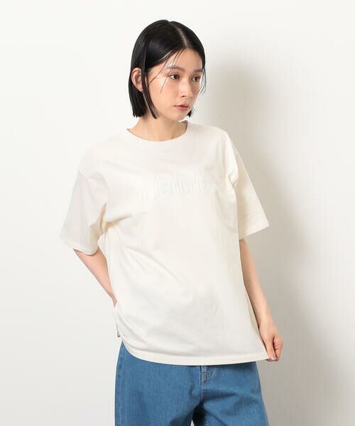 COMME CA ISM / コムサイズム カットソー | レース刺しゅう Tシャツ | 詳細8