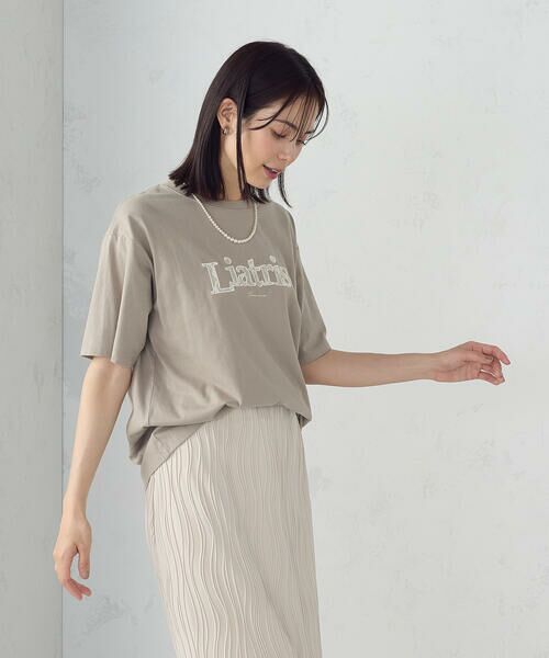 COMME CA ISM / コムサイズム カットソー | レース刺しゅう Tシャツ | 詳細25