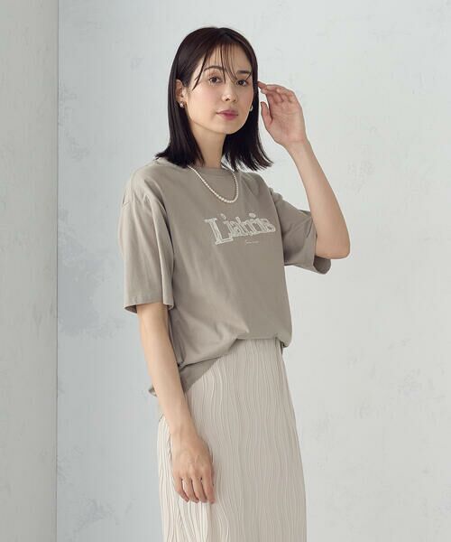 COMME CA ISM / コムサイズム カットソー | レース刺しゅう Tシャツ | 詳細26