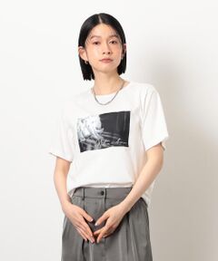COMME CA ISM / コムサイズム カットソー | フォトプリントＴシャツ