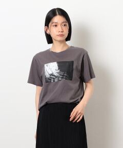 COMME CA ISM / コムサイズム カットソー | フォトプリントＴシャツ