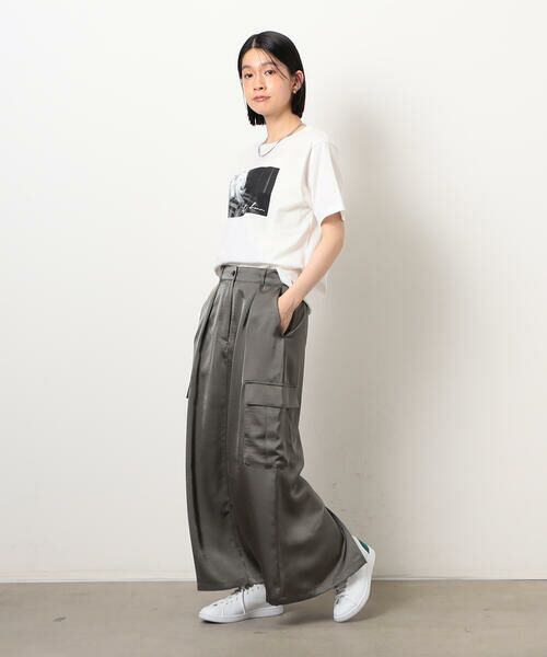 COMME CA ISM / コムサイズム カットソー | フォトプリントＴシャツ | 詳細2